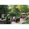 Z-Lite Roundhouse 1 Light Outdoor Pier Mounted Fixture, Black And Clear Seedy 569PHXL-533PM-BK - alternate 2